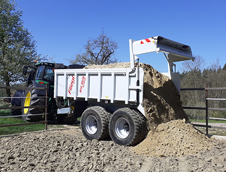 Fliegl Schwergut- Abschiebewagen