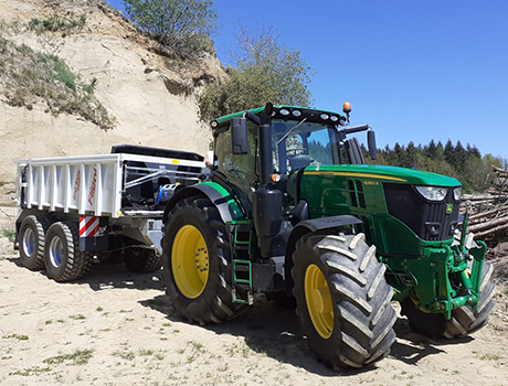 Fliegl Schwergut- Abschiebewagen