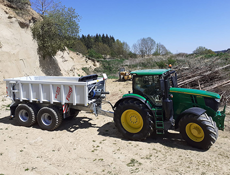 Fliegl Schwergut- Abschiebewagen