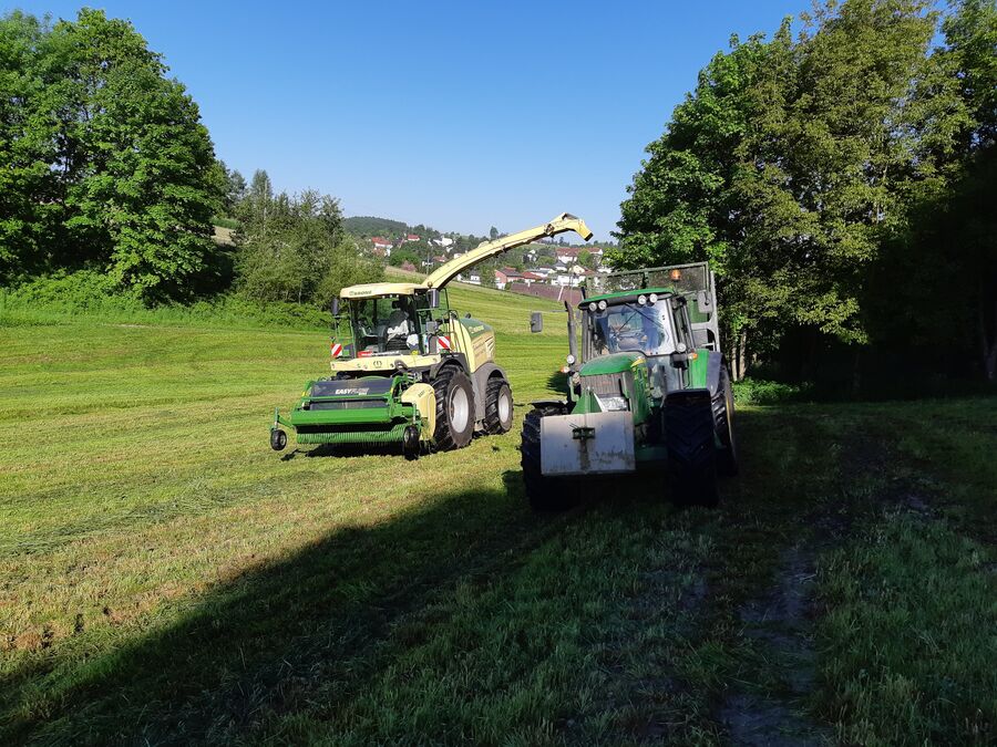 Krone Big X Häcksler